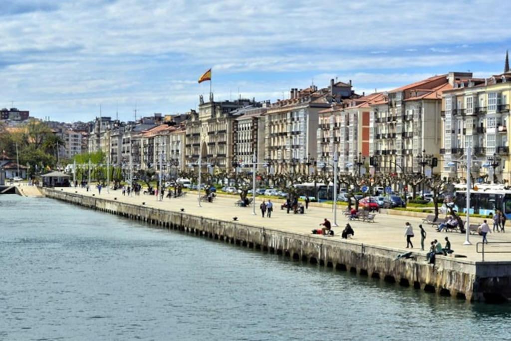 A Un Paso De La Bahia De Santander,Para 6! La Ciudad A Pie! Exteriör bild